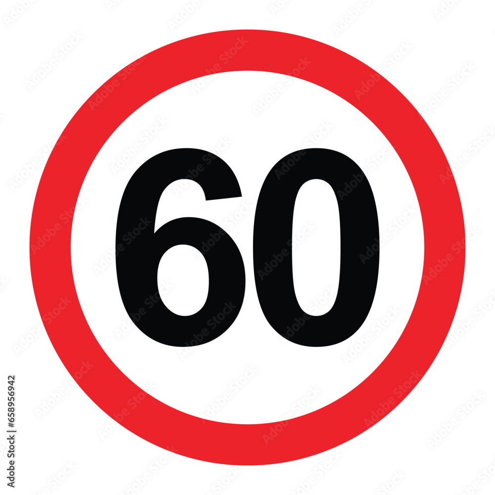 driving speed limit sixty 60 sign. printable traffic signs and symbols. driving speed limit sixty 60 sign. printable traffic signs and symbols.