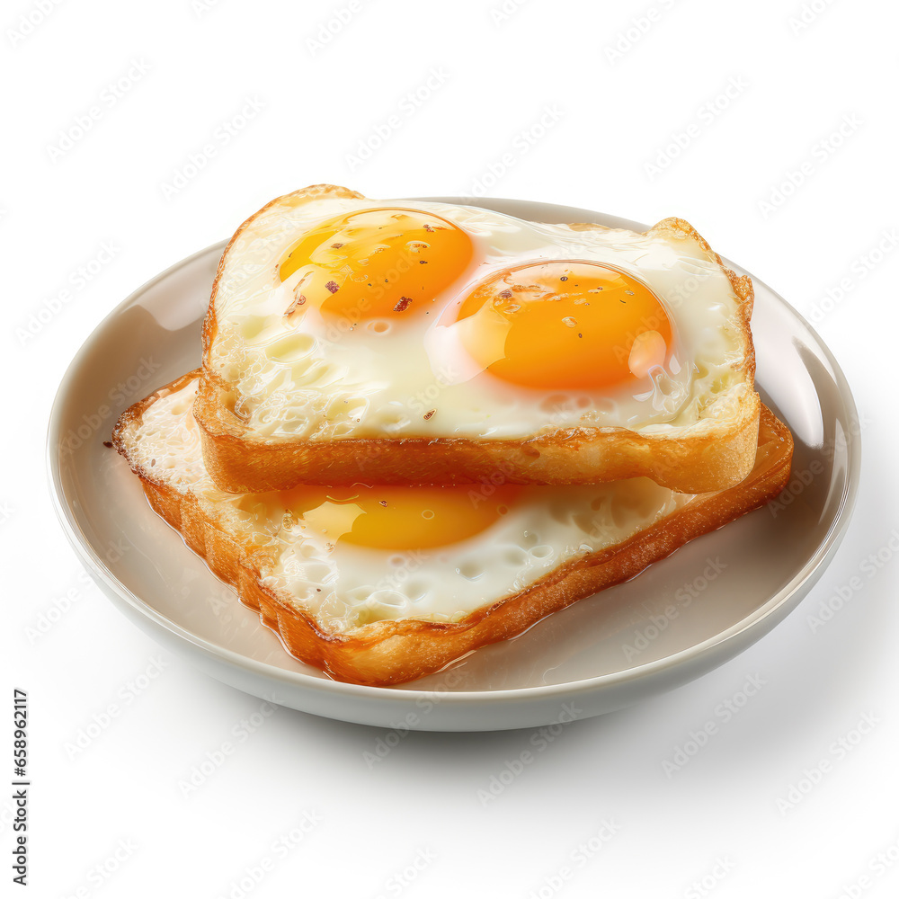 a egg Sandwich isolated on a white background a egg Sandwich isolated on a white background