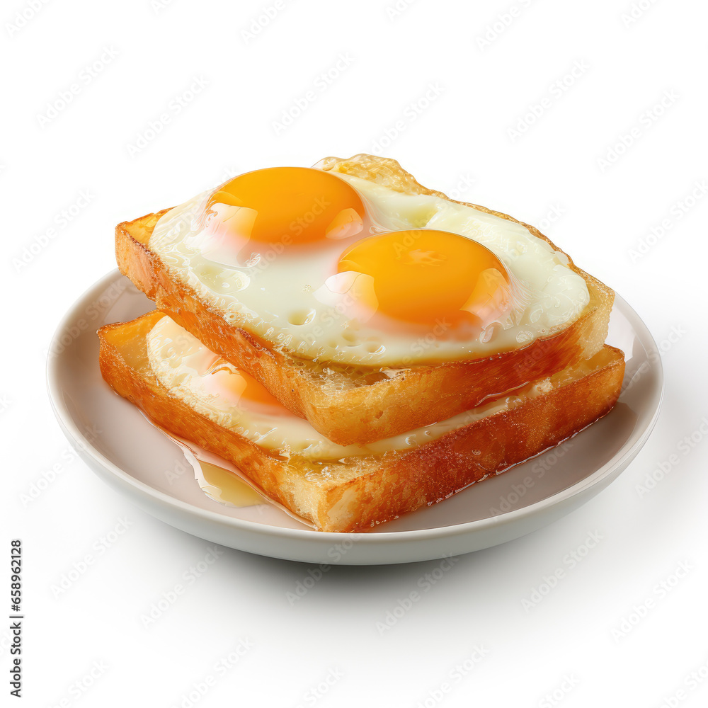 a egg Sandwich isolated on a white background a egg Sandwich isolated on a white background