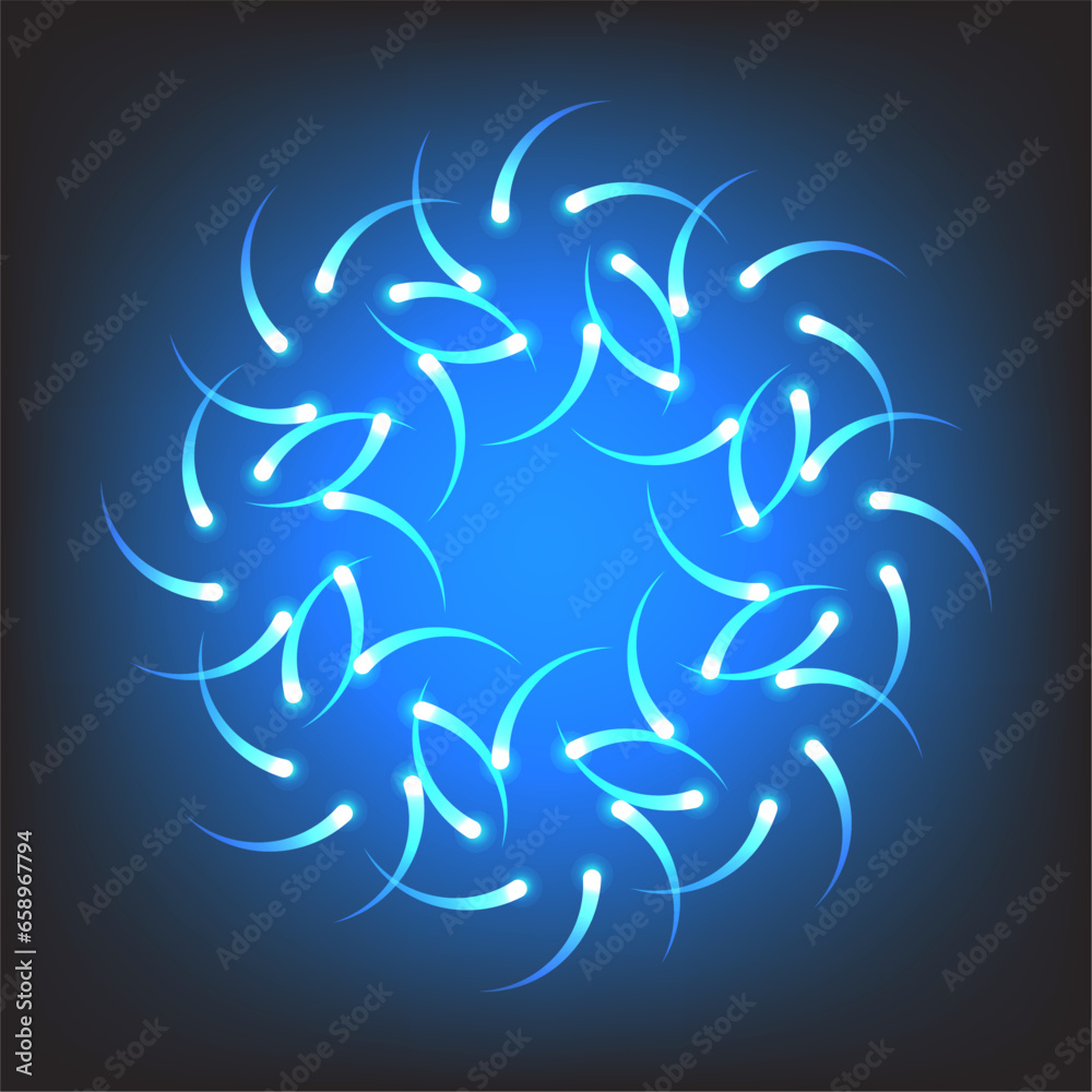 Fototapeta premium Sprinkle Abstract Ornament