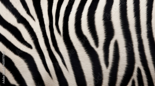 Closeup of zebra fur pattern
