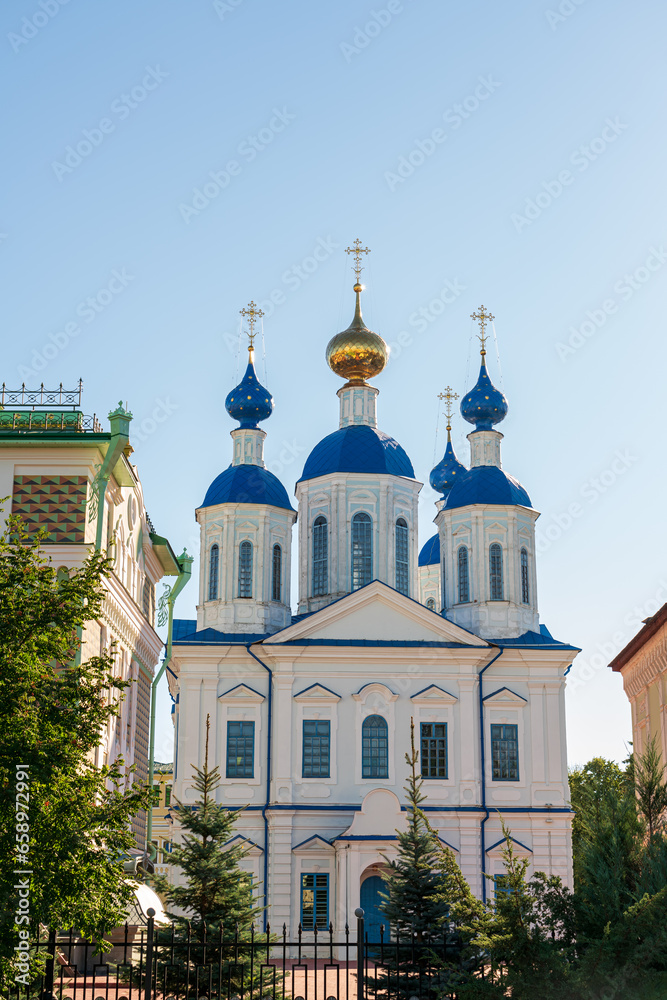 Tambov, Russia. Kazan Church of the Kazan Monastery of Tambov