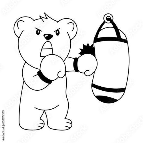 Boxing Bear 