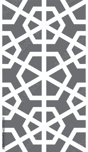 Seamless islamic pattern. Background vector illustration. Seamless girih pattern. Traditional Islamic Design. Mosque decoration element. Seamless geometric pattern. Morocco seamless vector pattern.