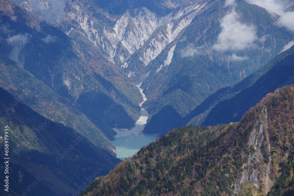 Naklejka premium 登山の景色