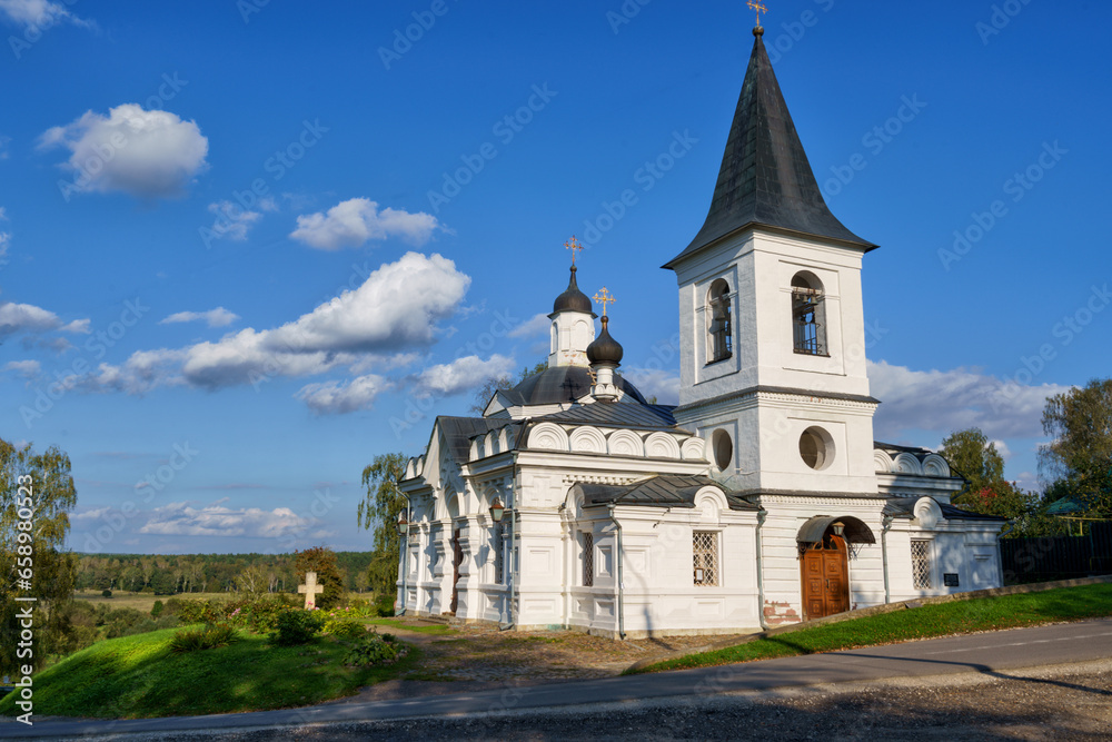 Resurrection Church in the city of Tarusa, Kaluga region, in Russia.
