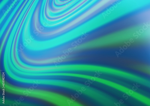 Light Blue, Green vector blurred bright pattern. Colorful illustration in abstract style with gradient. The elegant pattern for brand book.