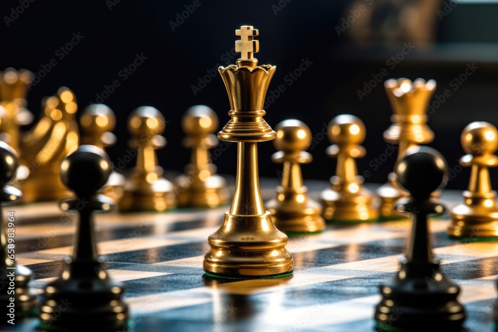 Chess board game concept of business ideas and competition and strategy ideas concept Chess board game concept of business ideas and competition and strategy ideas concept