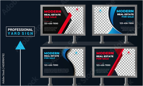Yard sign design