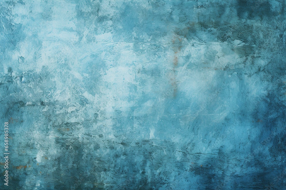 Abstract blue grunge background. Generative AI