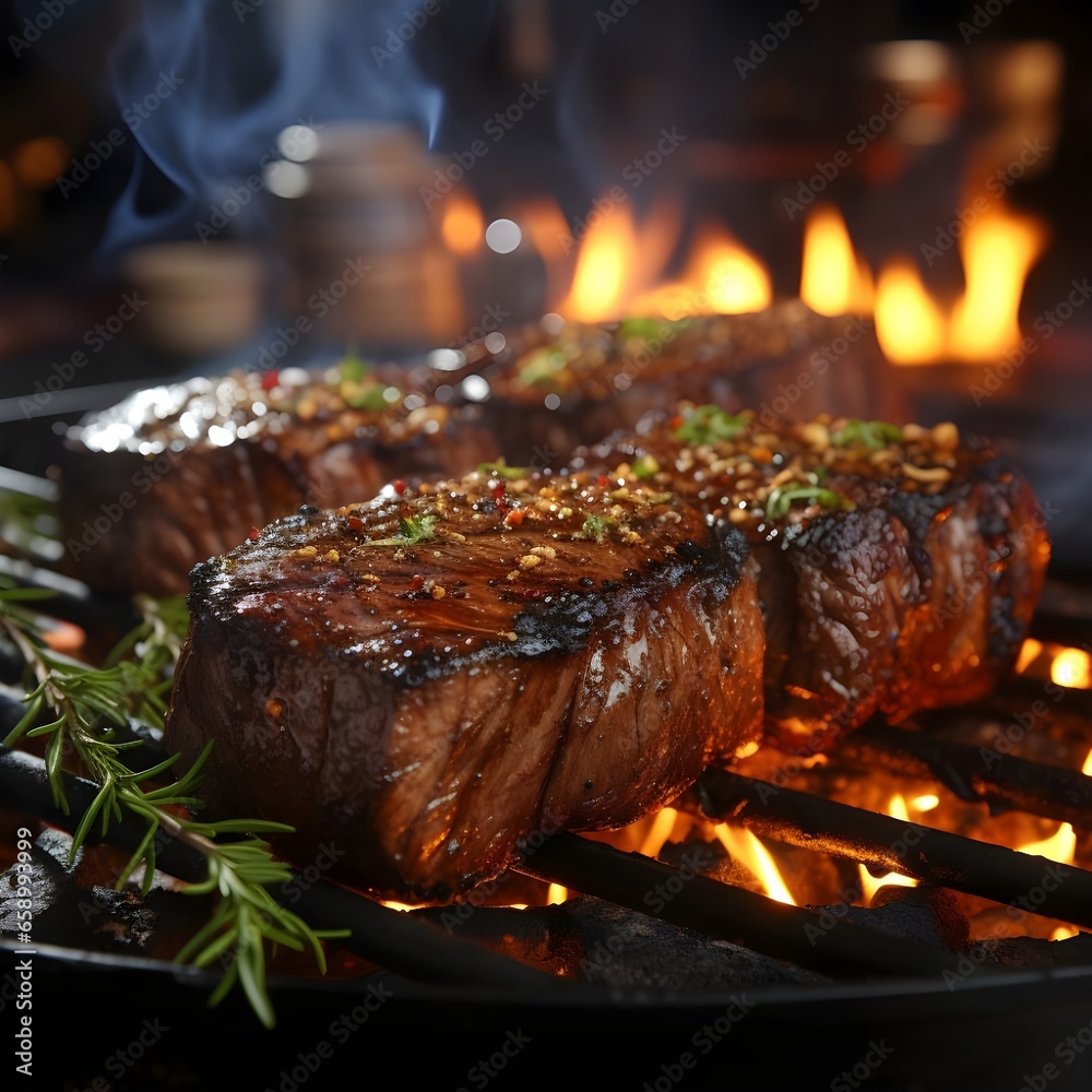 meat on the grill meat on the grill