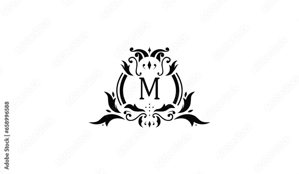 Luxury Frog on a Fire Logo M Luxury Frog on a Fire Logo M