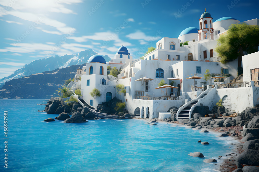 Obraz premium island country