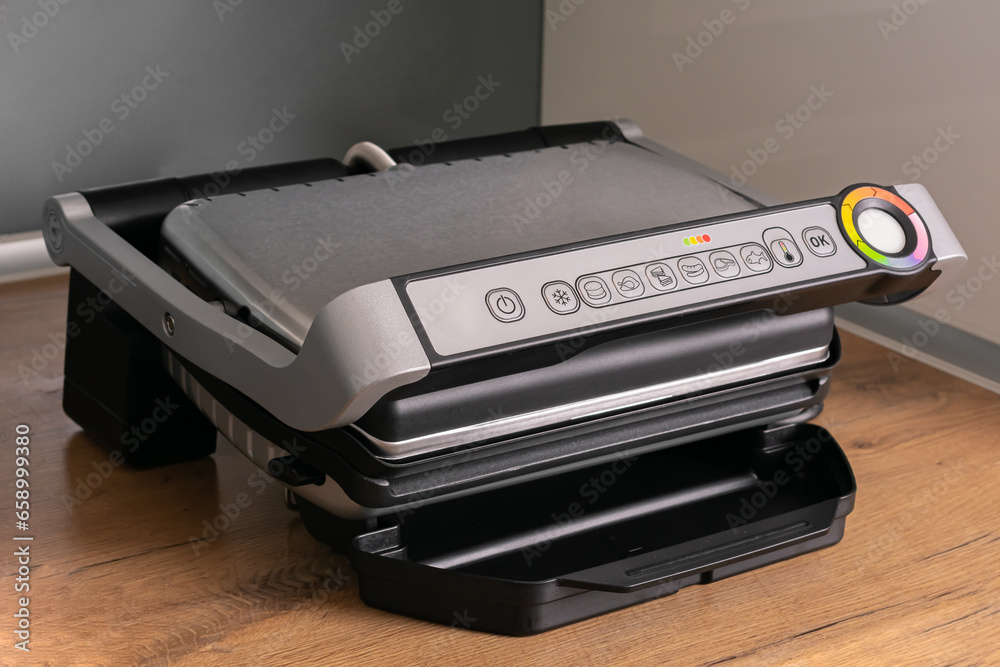 New Modern Electric grill on a kitchen New Modern Electric grill on a kitchen