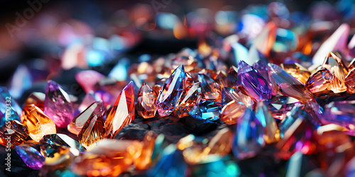 Jewels of Spectrum Captivating Colorful Diamonds on Display