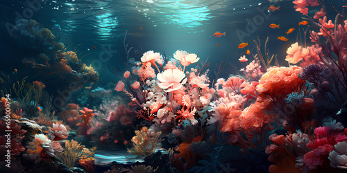 Blossoms of the Deep Exquisite Underwater Coral Flowers © MaDMo