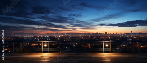 photo of Evening clear sky background