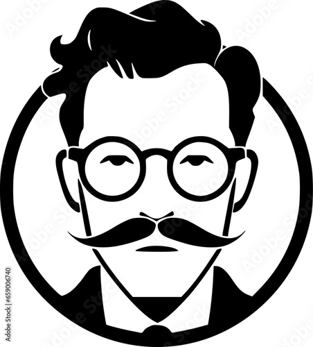 Teacher | Minimalist and Simple Silhouette - Vector illustration