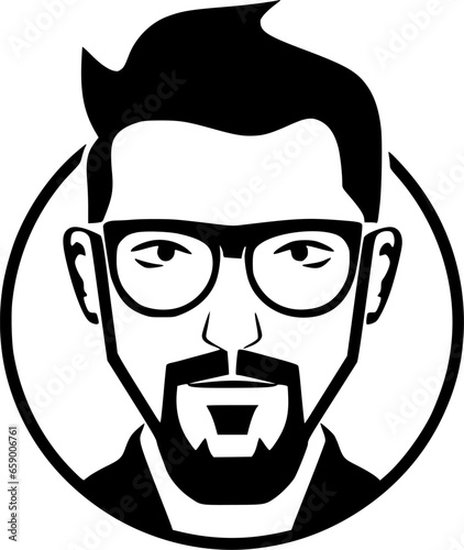 Teacher - High Quality Vector Logo - Vector illustration ideal for T-shirt graphic