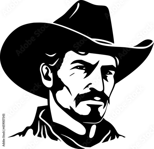 Western - High Quality Vector Logo - Vector illustration ideal for T-shirt graphic