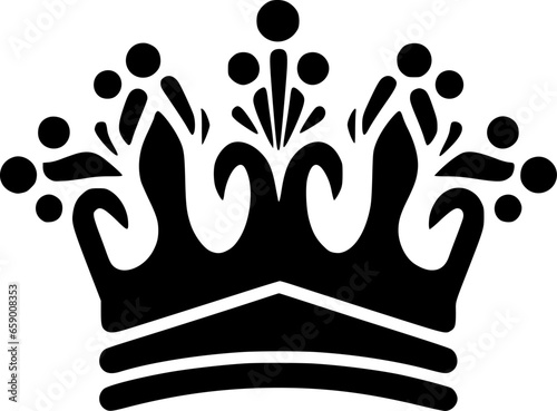 Crown - High Quality Vector Logo - Vector illustration ideal for T-shirt graphic