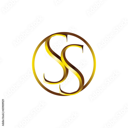ss luxury initial logo design, ss letter logo design, luxury ss logo 
