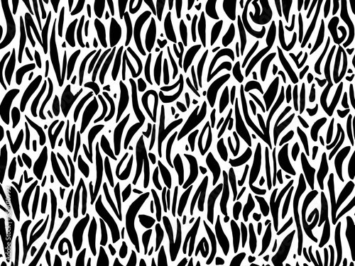 Seamless leopard skin pattern