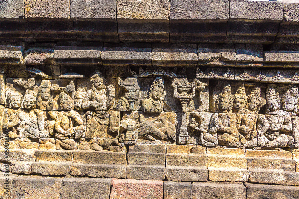 Borobudur temple Java