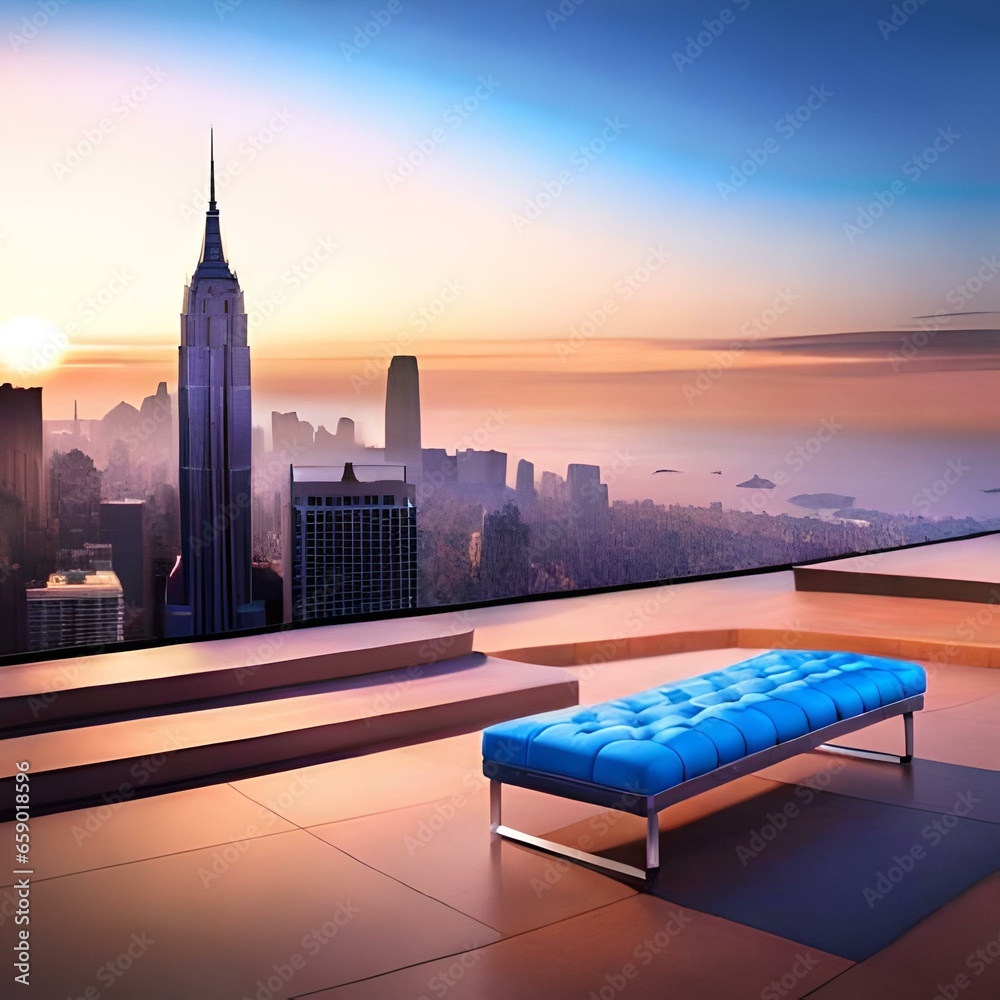 custom made wallpaper toronto digitalcity skyline at sunset