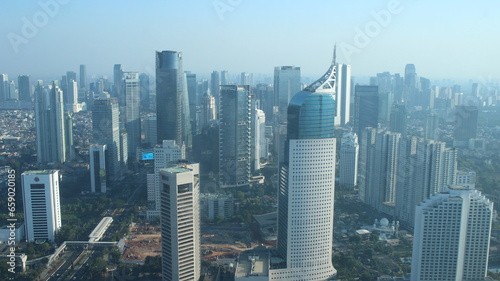 jakarta building architecture landscape view