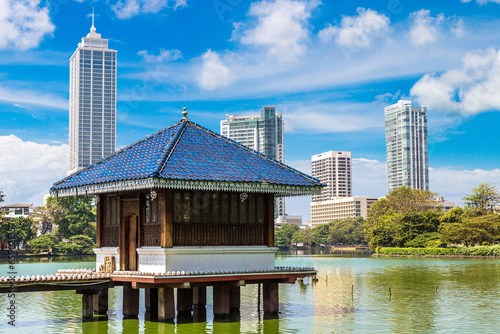 Seema Malakaya Temple in Colombo photo