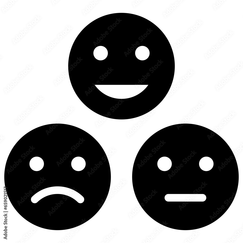 Fototapeta premium Satisfaction Icon