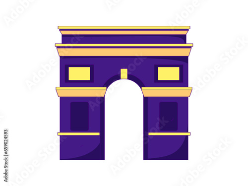 House building vector concept operation hand drawn illustration