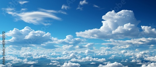 White sky background with clouds