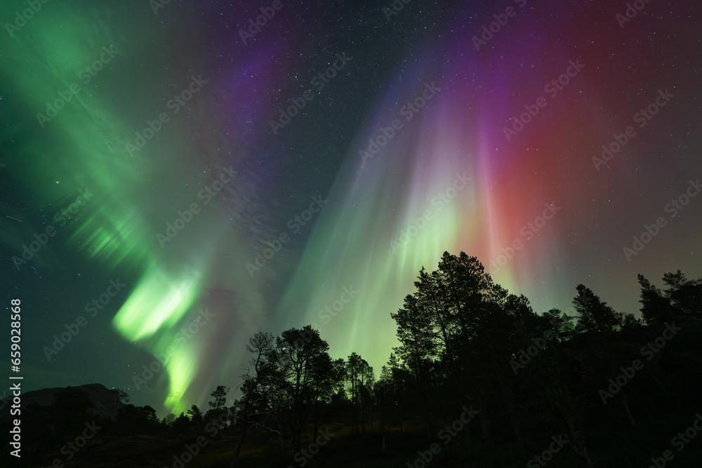 Great Northern Lights the 18/9-23. An awesome show that lasted allmost 2 hours ! 