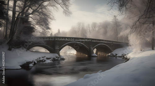 Beautiful winter Illustration