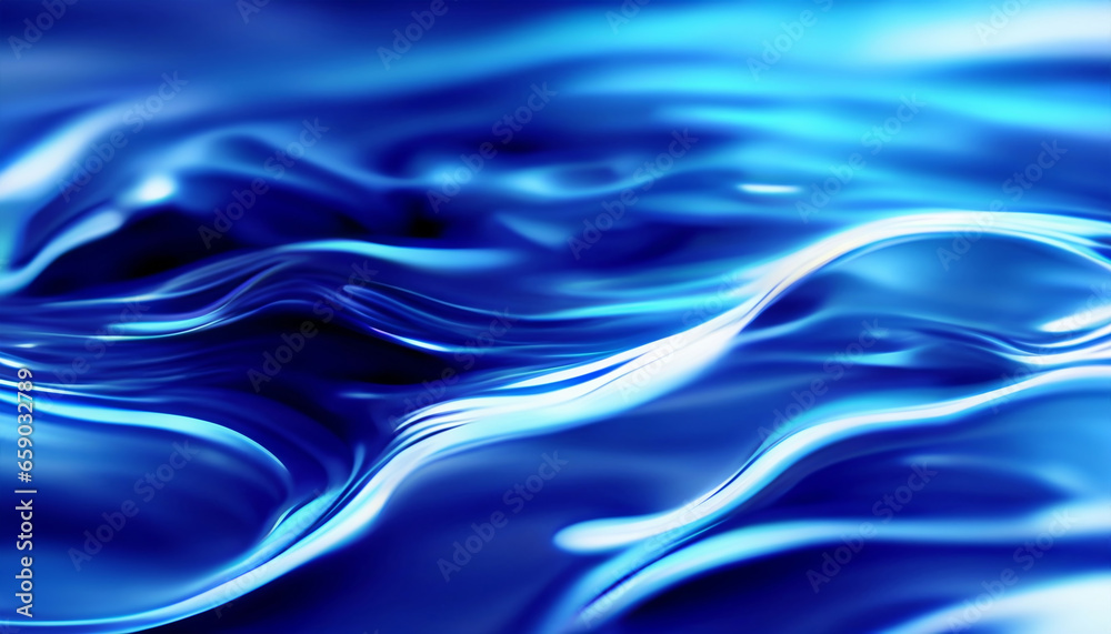 Abstract blue water waves background with liquid fluid texture Abstract blue water waves background with liquid fluid texture