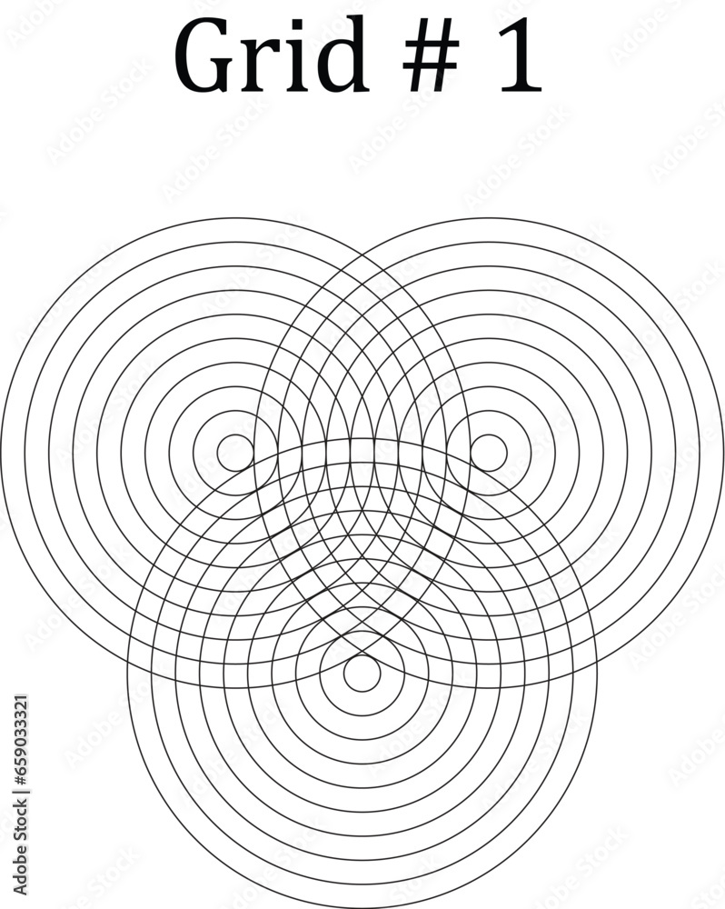 Grid 1 for making logos Grid 1 for making logos