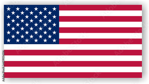 American Flag, US Flag, USA Flag. Format PNG 