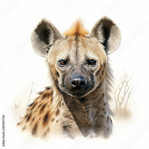 hyena portrait © Nero