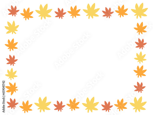 Áßã„ÅÆÁ¥ÖËëâ„ÄÄ„Éï„É¨„Éº„É†„ÄÄ„Ç§„É©„Çπ„Éà„ÄÄ„Çª„ÉÉ„Éà