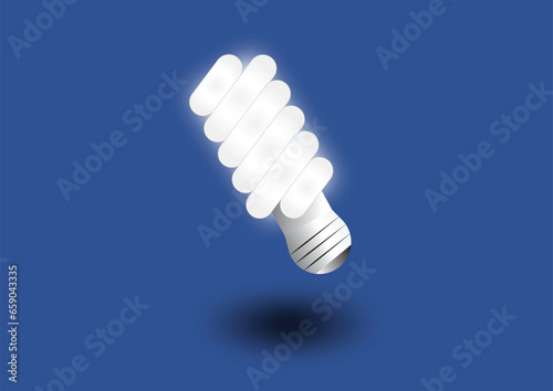 fluorescent light bulb