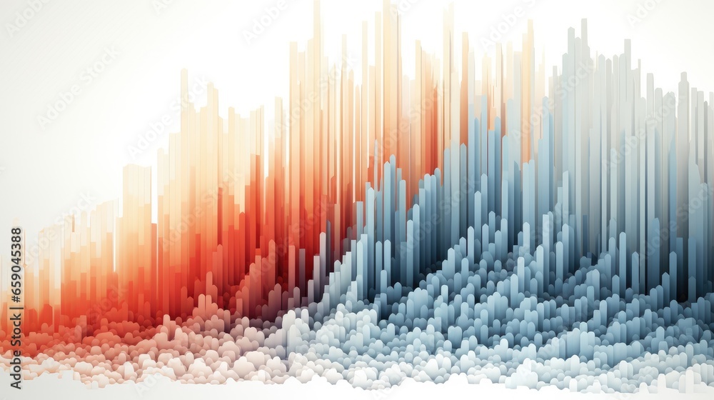 Obraz premium Data Visualization Graphics for Business Analytics