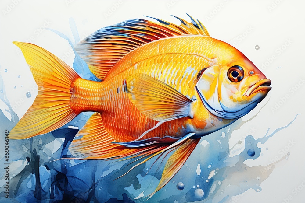 Fototapeta premium fish in aquarium