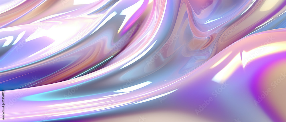 Futuristic Flow: Abstract Blue Waves in Motion Futuristic Flow: Abstract Blue Waves in Motion