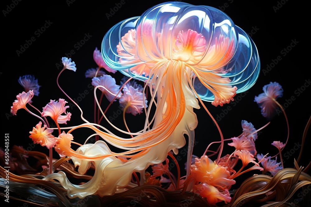 Obraz premium jellyfish in the water