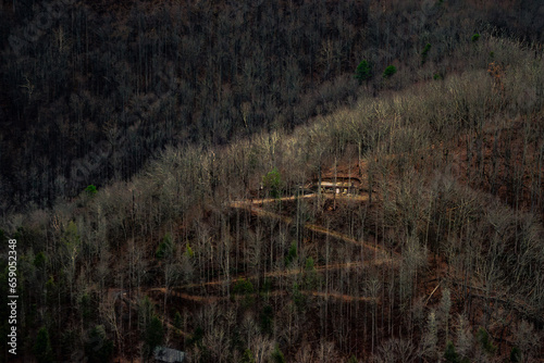 old house in the forest