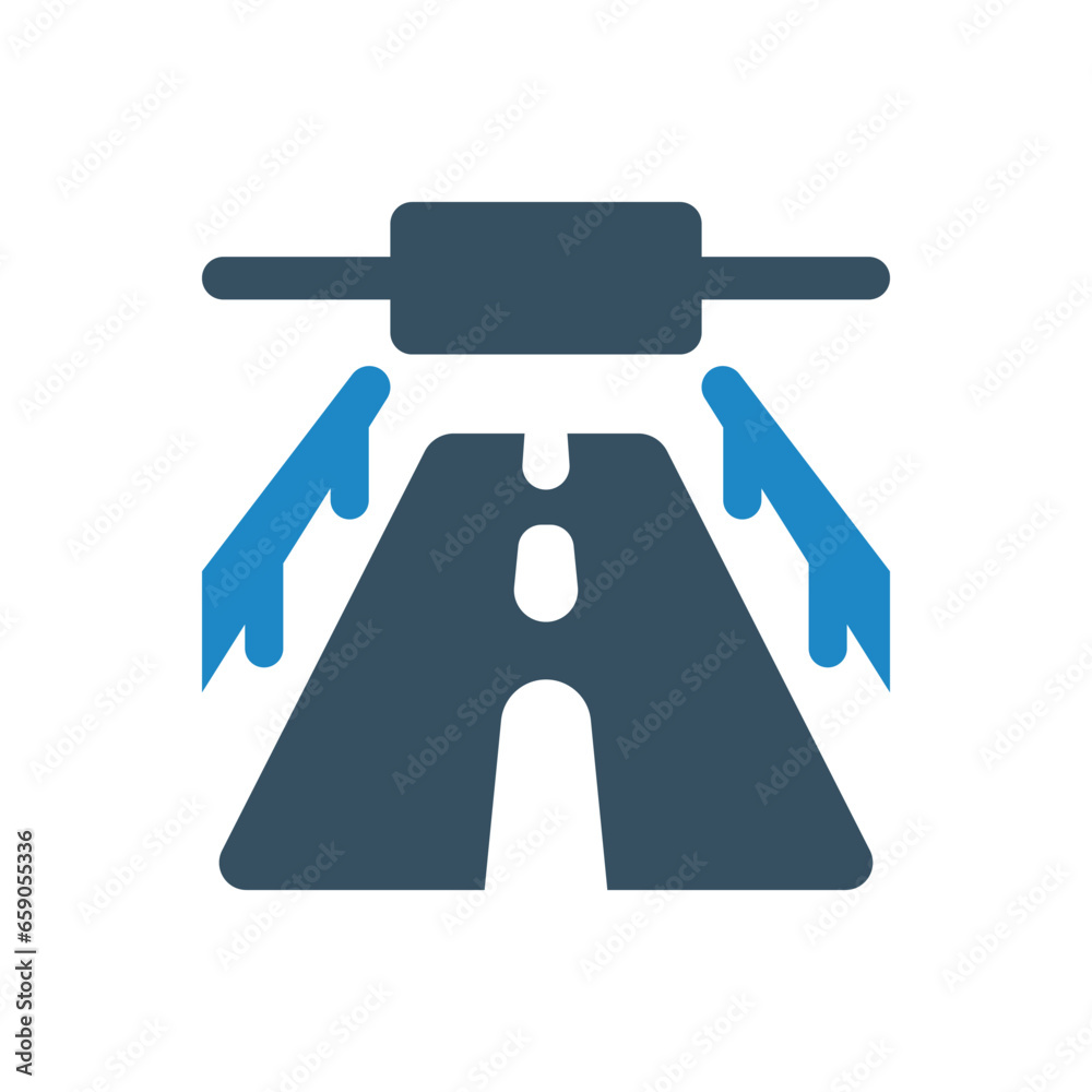 highway icon vector illustration highway icon vector illustration