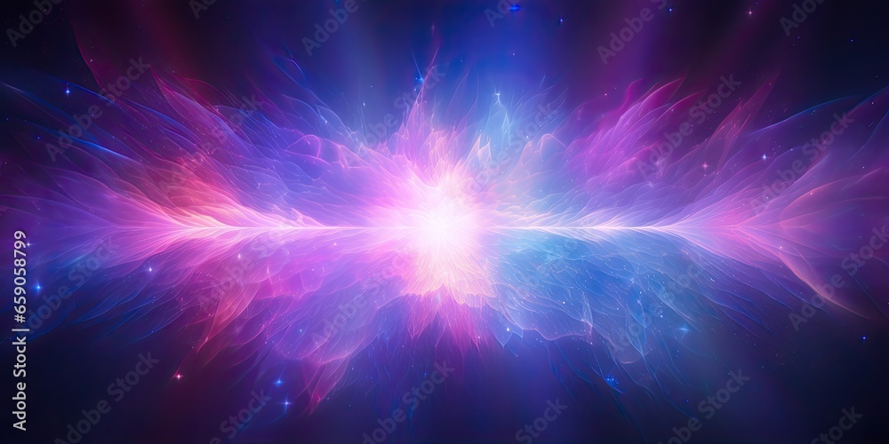 Abstract and mesmerizing background featuring a vibrant and colorful aura of light. Generative AI Abstract and mesmerizing background featuring a vibrant and colorful aura of light. Generative AI
