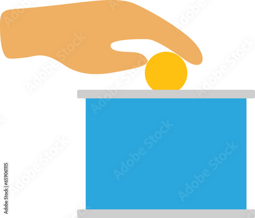 Money donation icon